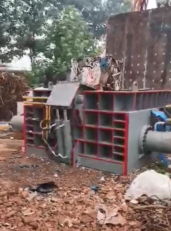 金属打包机案例
